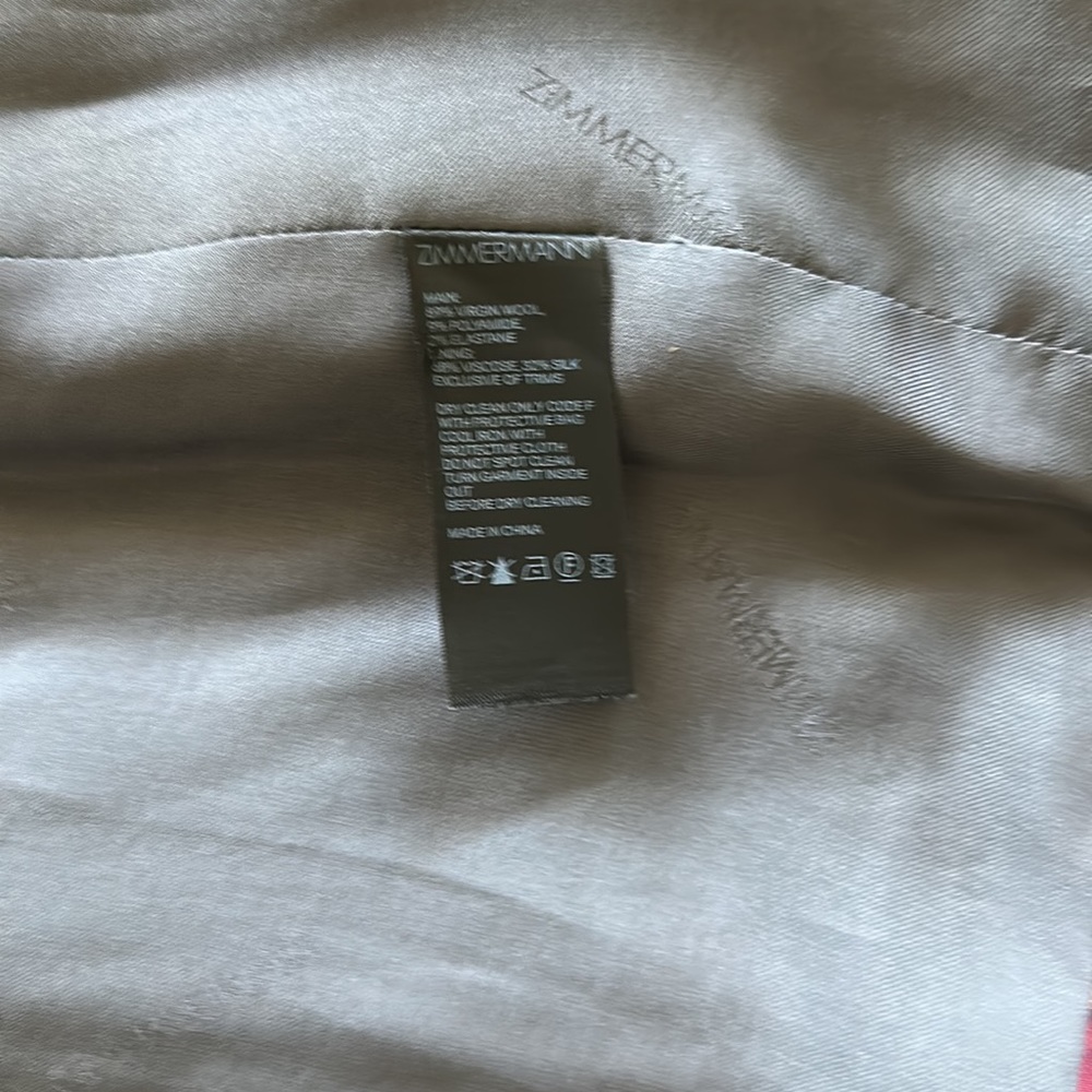 Zimmermann fleeting blazer size us 6 - Picture 5 of 6